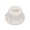 Boston KW-244-T Toon Knop Inch Type Wit voor Stratocaster