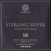 Knobloch 600SQZ Sterling Silver QZ Nylon Treble Set - Extra Hoge Spanning (3 Snaren) - Op = op