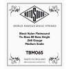 Rotosound TBM065 Black Nylon Medium Scale Losse Bassnaar .065