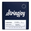 Stringjoy BAL115 Signatures Nickel Wound Elektrische Gitaarsnaren (11.5-52) Balanced Medium Plus