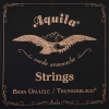 Aquila 140U Thunderblack 4-Snarige Bas Ukulele Snaren 18" tot 21" Schaallengte (94-200)