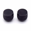 AxLabs KD2E1021SB Gretsch Style Strap Buttons Satin Black (Set van 2)