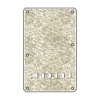 Boston BP-413-PW Backplate Standaard Stratocaster 4-Laags Pearl White