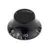 Boston KB-160-IM Bell Knop Metrisch en Inch Type Transparant Zwart