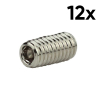 Boston SAM-6 Brugzadel Hoogte Schroeven Metrisch 3.0x6.0 mm (12 Stuks)