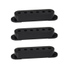 Boston SPC-62-BK Pickup Covers Single Coil 82mm (3 Stuks) Zwart