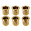 Boston TB-07-G String Ferrule / Snaarbus Telecaster 8.2mm x 9.5mm Goud 6-Pack