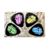 CLXmusic Plectrumkaart The Rolling Stones (4 Plectrums)