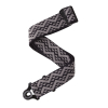 D'Addario 50BAL03 Auto Lock Gevoerde Gitaarband Black Padded Geometric
