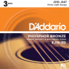 D'Addario EJ15-3D triopack
