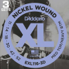 D'Addario EXL116-3D Snaren voor Elektrische Gitaar (11-52) 3-Pack