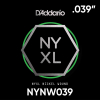 D'Addario NYNW039 NYXL Nickel Wound Elektrische Losse Snaar .039