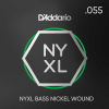 D'Addario NYXLB055 NYXL Nickel Wound Losse Bassnaar .055