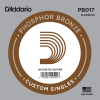D'Addario PB017 Phosphor Bronze .017 Losse Snaar