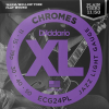 D'Addario ECG24PL Flat Wound Chromes Snaren voor Elektrische Gitaar (11-50) Plain Third