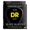 DR Strings BKE-10 Black Beauties Coated Elektrische Gitaarsnaren (10-46)
