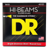 DR Strings LMR5-45 Super Long Scale Hi-Beam Bassnaren 5-Snarig (45-125)