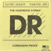 DR Strings PL-0095 Plain Steel Elektrisch / Akoestische Losse Snaar .0095