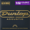 Dunlop DAB1152 Westernsnaren Bronze (11-52) Custom Light