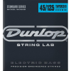 Dunlop DBN45125T Bassnaren Nickel Wound 5-Snarig Tapered B (45-125)