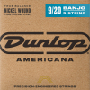 Dunlop DJN0920 Americana Nickel Wound Snaren voor 5-Snarige Banjo (9-20)