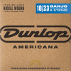 Dunlop DJN1023 Americana Nickel Wound Snaren voor 5-Snarige Banjo (10-23)
