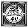 Ernie Ball 0440 Coated 80/20 Bronze .040 Losse Snaar