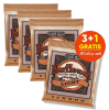 Ernie Ball 2148 Earthwood Phosphor Bronze Akoestische/Western Snaren (11-52) | 3+1 Aanbieding