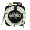 Ernie Ball 6437 Flex Cable Gitaarkabel Glow In The Dark 6 Meter
