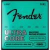 Fender 1250L UltraCore Nickel Plated Elektrische Gitaarsnaren (9-42) met Bal-Einde