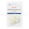 Fender 351 Shape Premium Celluloid Plectrums Extra Heavy 12-Pack - White Moto 1980351605