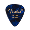 Fender 351 Shape Premium Celluloid Plectrums Extra Heavy 12-Pack - Blue Moto 1980351602