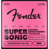 Fender 50H SuperSonic Stainless Flatwound Elektrische Gitaarsnaren (12-52) Heavy 0730050403