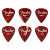 Fender Aero Acrylic Picks 351-Shape 1.25mm Plectrum 6-pack