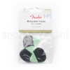 Fender 351 Shape MojoGrip Plectrum 0.58mm Groen 3-Pack 1985351402