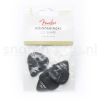 Fender 351 Shape MojoGrip Plectrum 1.21mm Zwart 3-Pack 1985351406