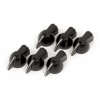 Fender Versterker Knoppenset "Chicken Head"-Style Zwart (6 Stuks) 0990935000