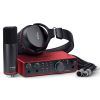 Focusrite Scarlett G4 Studio (2i2) USB-Audio Interface Bundel met Microfoon en Hoofdtelefoon