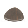 GaiaPicks GP003EW Ebony Wood Triangle Plectrum - Rounded