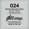 GHS Strings GB 024" Plain Steel .024 Losse Snaar