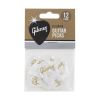 Gibson APRW12-74M Celluloid Parelmoer Medium Plectrum 12-Pack