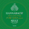Hannabach 825LT Pure Gold Plated Klassieke Gitaarsnaren - Lage Spanning