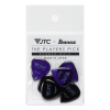Ibanez PJTC1R Jam Track Central Tritan Rubber Grip 2.5mm Plectrum 6-Pack