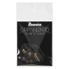 Ibanez PPA16HSG-BK Grip Wizard Sand Grip 1.0mm Jazz Plectrum 6-Pack - Zwart
