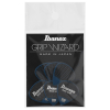 Ibanez PPA16HSG-DB Grip Wizard Sand Grip 1.0mm Jazz Plectrum 6-Pack - Donkerblauw
