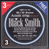 BlackSmith BR-1253-3P Snaren voor Akoestische Gitaar (12-53) 3-Pack (Incl. 2x Gratis .012 Snaar)