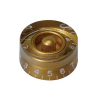 Boston KG-114 Speed Knop Inch Type (Hatbox) Transparant Goud