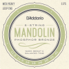 D'Addario EJ75 Phosphor Bronze Mandolinesnaren (11.5-41) Medium/Heavy