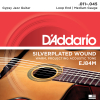 D'Addario EJ84M Gypsy Jazz Snaren Medium (11-45)