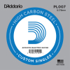 D'Addario PL007 Losse Snaar .007 Elektrisch / Western